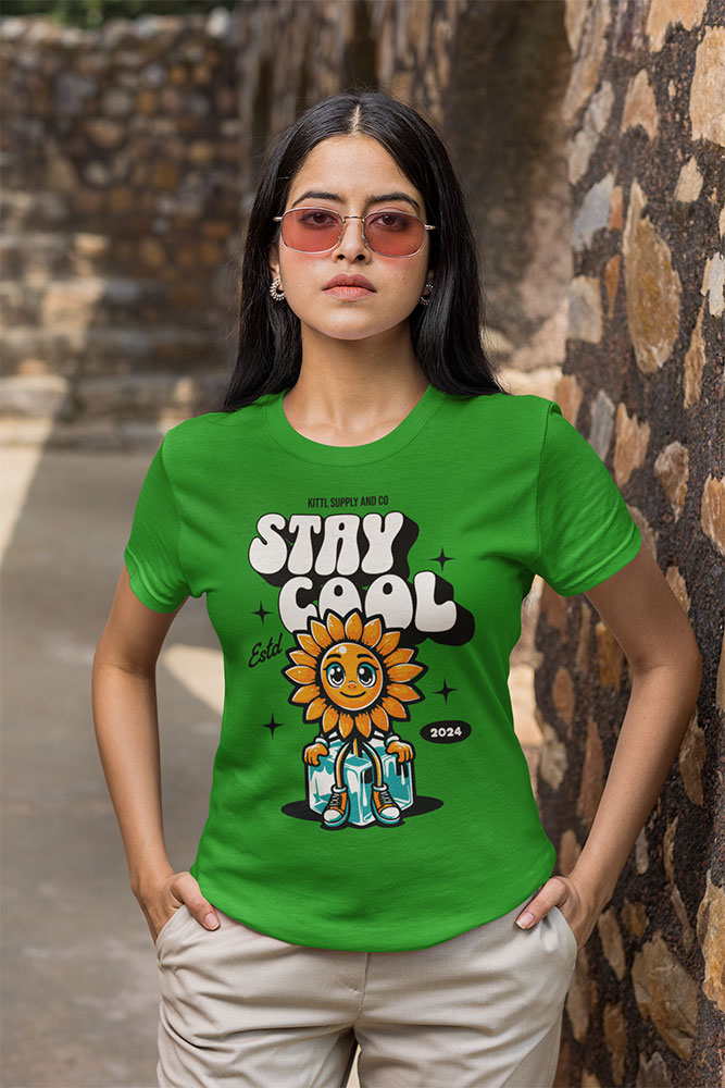 Stay Cool Classic - Women's Round Neck Tee - Image 4