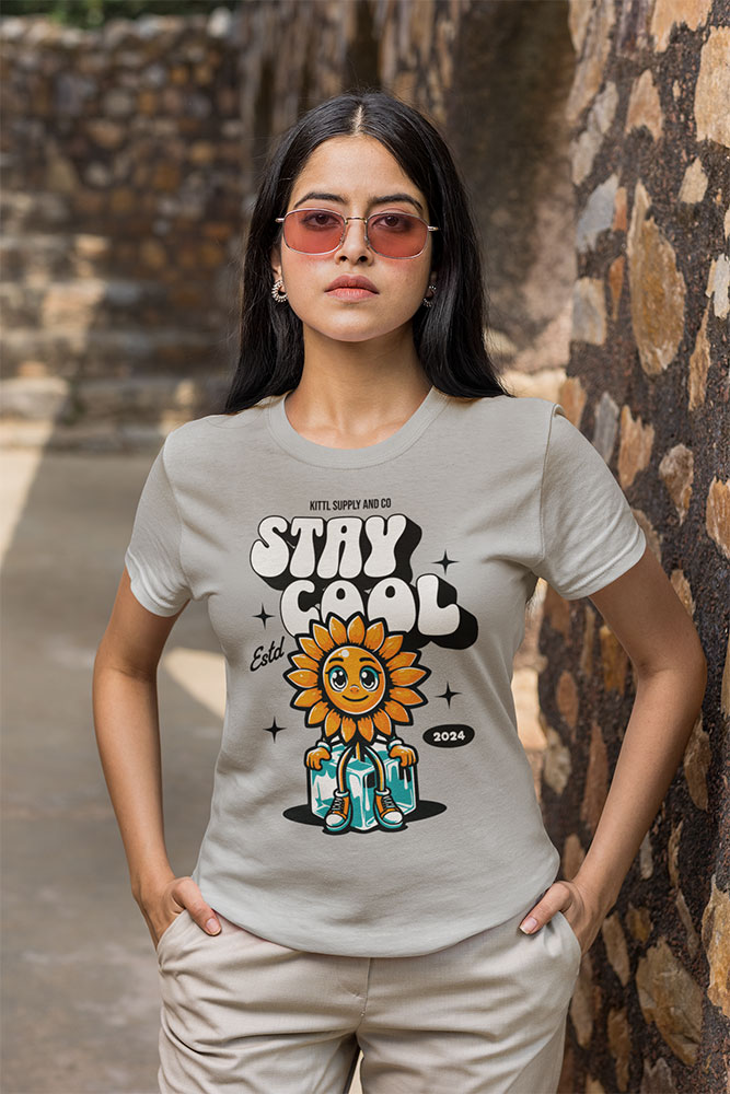 Stay Cool Classic - Women's Round Neck Tee - Image 13