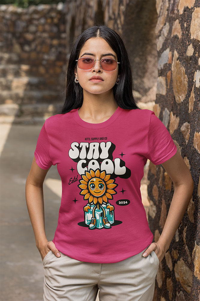 Stay Cool Classic - Women's Round Neck Tee - Image 14