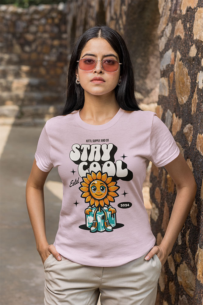 Stay Cool Classic - Women's Round Neck Tee - Image 9