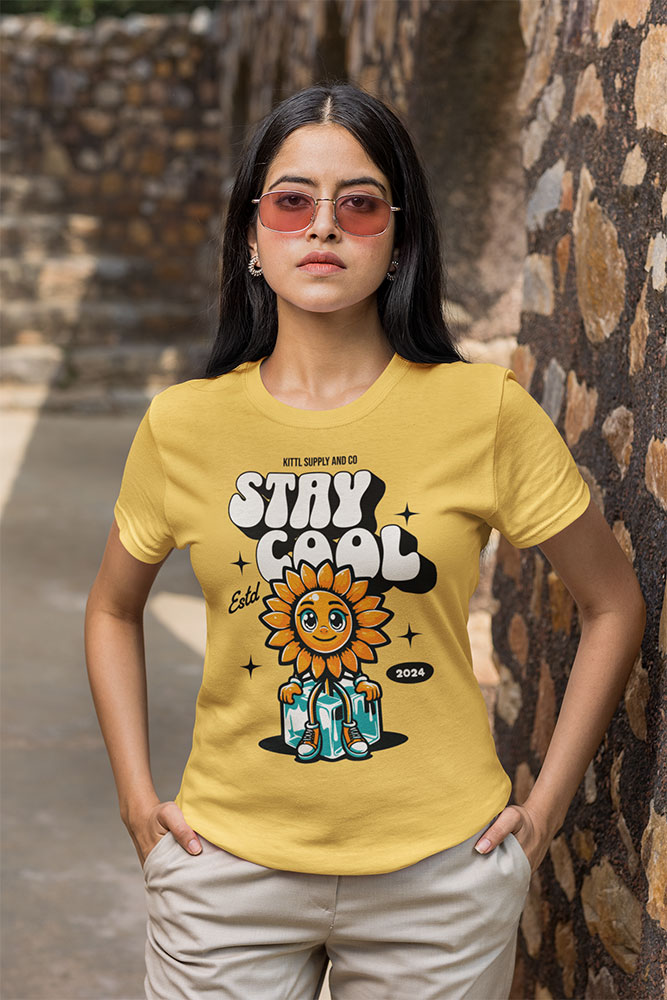 Stay Cool Classic - Women's Round Neck Tee - Image 11