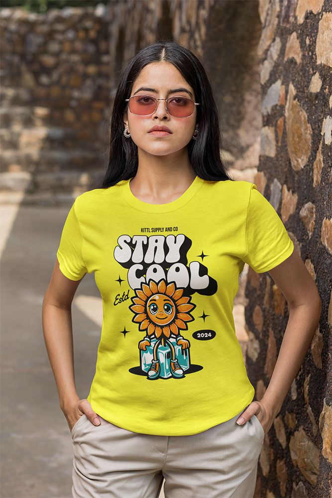 Stay Cool Classic - Women's Round Neck Tee - Image 8